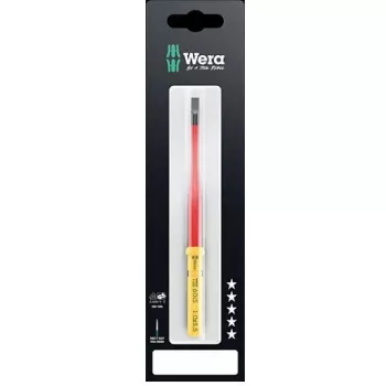 Screwdriver komplekts Wera Kraftform Kompakt VDE 60 iS Izolēts 50mm — elektroizolēts precīzijas komplekts