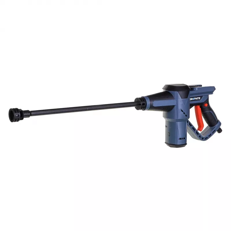 Graphite 58G083 bezvadu augstspiediena mazgātājs, 170 l/h, pelēks