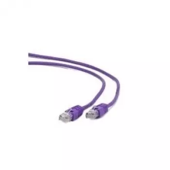 Gembird Patch-Cable RJ-45 (Vīrietis) uz RJ-45 (Vīrietis) - 2 m - UTP - CAT 5e - Lietais - ceriņkrāsa