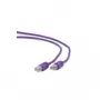Gembird Patch-Cable RJ-45 (Vīrietis) uz RJ-45 (Vīrietis) - 2 m - UTP - CAT 5e - Lietais - ceriņkrāsa