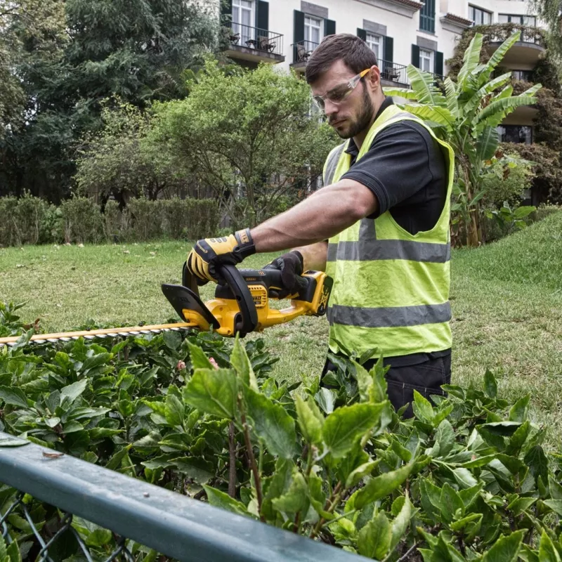 Bezvadu dzīvžoga trimmeris DeWALT DCM563P1-QW