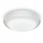 Griestu lampa Steinel DL Vario Quattro PRO S — apaļa LED lampa 14 W, balta, 310×69 mm, iebūvēts kustības sensors
