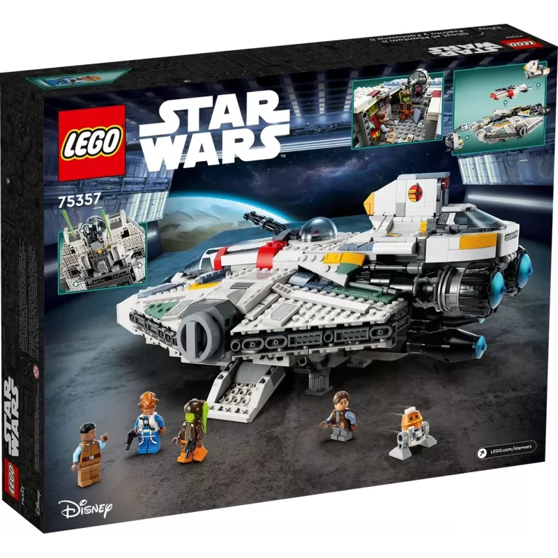 LEGO Star Wars komplekts 75357 — The Ghost un Phantom II, 1394 detaļas, 4 minifigūras, 10+ gadiem