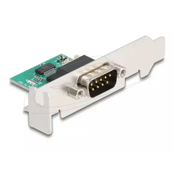 DeLOCK 90892 USB 2.0 RS-232 pārveidotājs/retranslators/izolators, nerūsējošais tērauds, zaļš