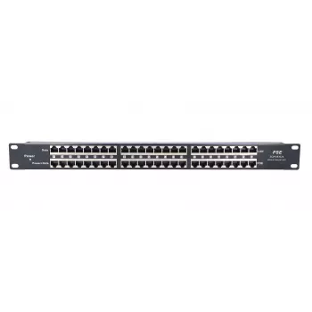 Extralink PoE Injector 24 Portu 24x 100Mb/s RJ45, Rackmount
