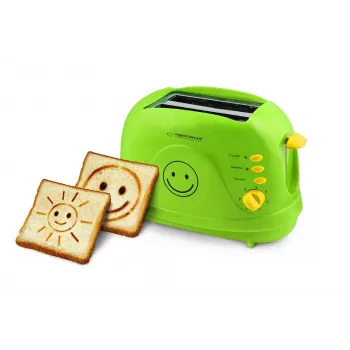 ESPERANZA EKT003 Smiley 3-in-1 tosteris, 750W, zaļš