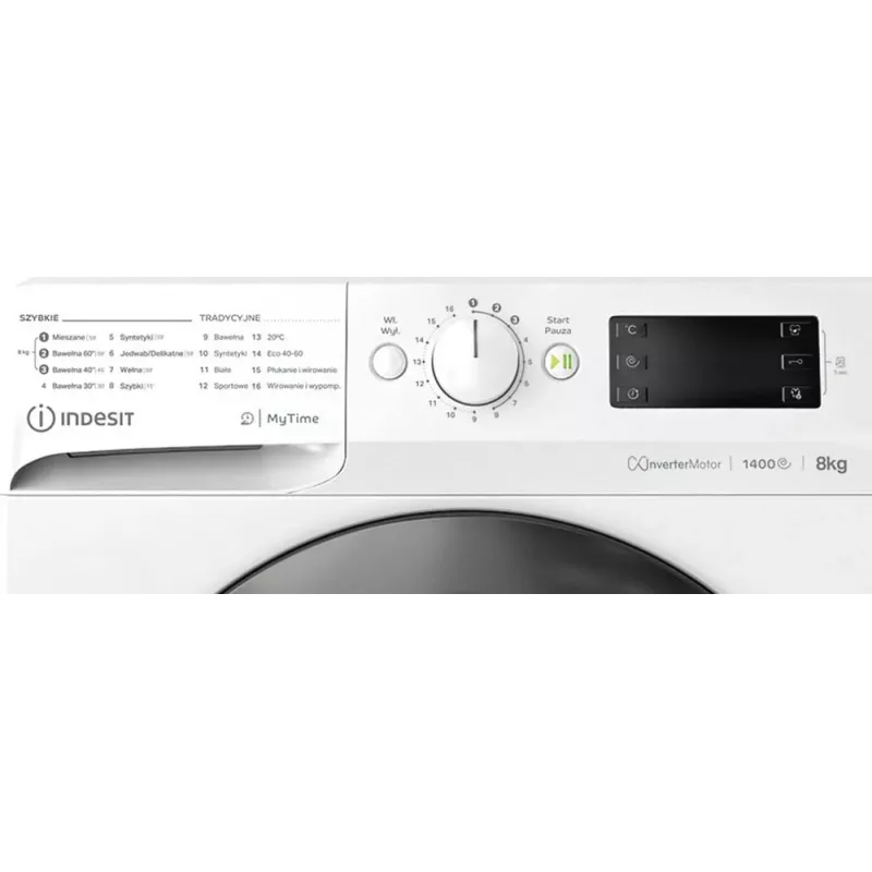 Veļas mašīna INDESIT MTWE81495WBPL 8 kg, 1400 apgr./min, Energoklase B