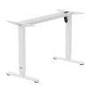 Elektriski regulējams augstuma galds ergo office ER-400 W — maks. augstums 1160 mm, maks. slodze 80 kg