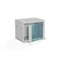 ALANTEC Rack skapis 19 inch 9U 600x450, Pelēks FLAT PACK