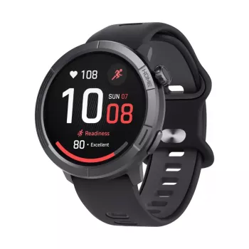 Stelio STSWA102BT Activ Pro GPS pulkstenis 46mm Melns Titāna korpuss
