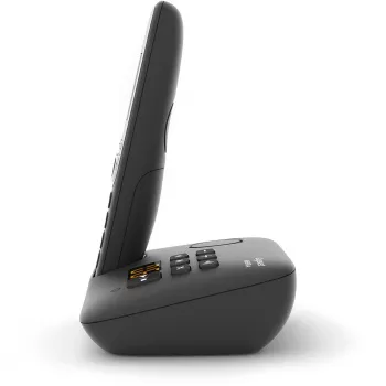 Gigaset A690A – analogais/DECT telefons – bezvadu klausule – brīvroku sistēma – 100 ieraksti – melns (S30852-H2830-B101)