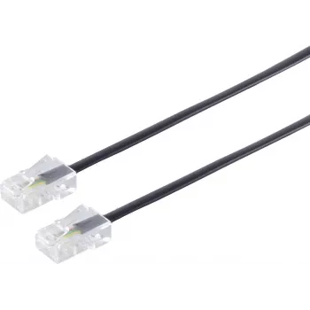 Ethernet savienojuma kabelis ShiverPeaks S-Impuls 70095-8/4-20 20 m RJ-45 Melns