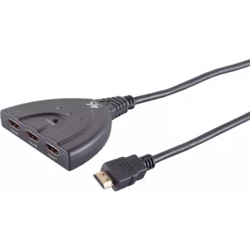 HDMI slēdzis ShiverPeaks 05-02007 3x1 4K60Hz
