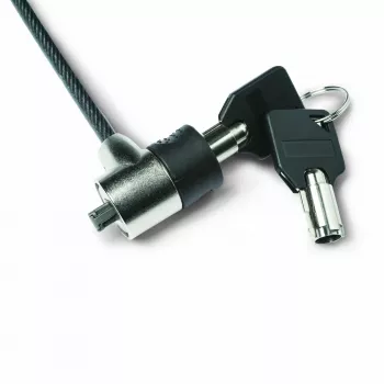 Dicota Security Cable T-Lock Value, atslēgas, 3x7mm slots