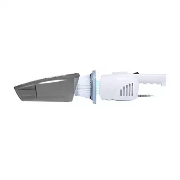 Stiepļu putekļsūcējs Deerma DX118C — 600 W, HEPA, Ciklons, Bezmaiss 1,2 L, Maiņstrāva, 5 m vads, Balts