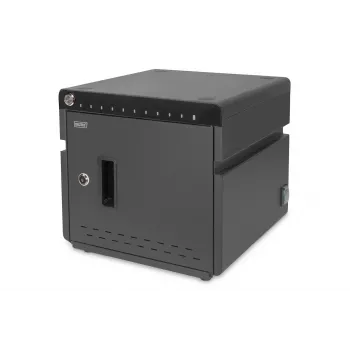 Digitus Mobile Desktop Charging Cabinet 10 portatīvajiem datoriem/planšetēm līdz 13 collām, UV-C, USB-C