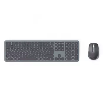 Daudz ierīču bezvadu tastatūras un peles komplekts melns HAMA
