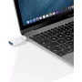 Wentronic Goobay USB-C™ adapteris - USB 3.0 A ligzda, balts - savienojumam starp USB-C™ un USB-A ierīcēm (66262)