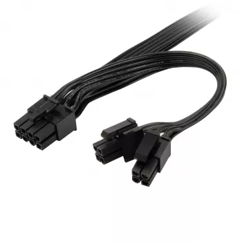 Strāvas kabeļa adapteris Triton SST-PP13 — 8 kontaktu EPS uz 8 kontaktu EPS un 4+4 kontaktu