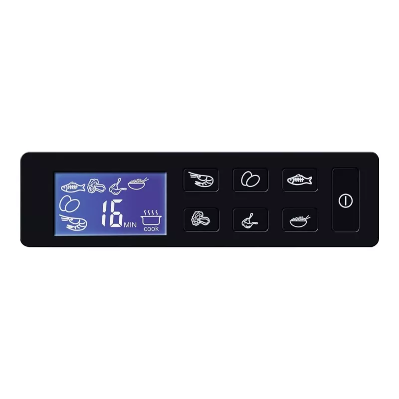 STEBA DG 2 tvaika katls (1200 W, Nerūsējošais tērauds / Melns) (05.22.00)