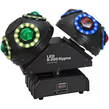 Gaismas efekts EUROLITE LED B-200 Hypno Double Ball 2-in-1 dizains