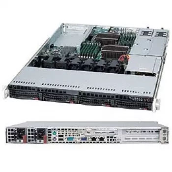Super Micro Supermicro SC815 TQC-R706WB2 - Rack - 1U - paplašināts ATX - SATA/SAS - karstā maiņa - 750 W - melns (CSE-815TQC-R706WB2)