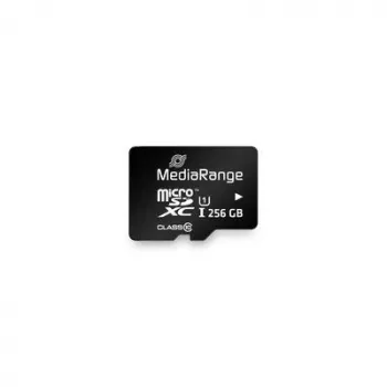 Atmiņas karte MediaRange 256GB MicroSDXC UHS-I Class 10 MR946