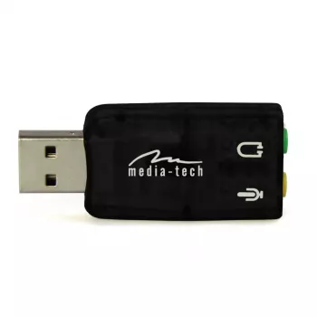 Media-Tech Virtu 5.1 Mt5101 - Ārējā skaņas karte - 5.1 - USB 2.0