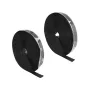DeLOCK Pašlīmējošā Velcro lente Heavy-duty 15 m x 25 mm melna