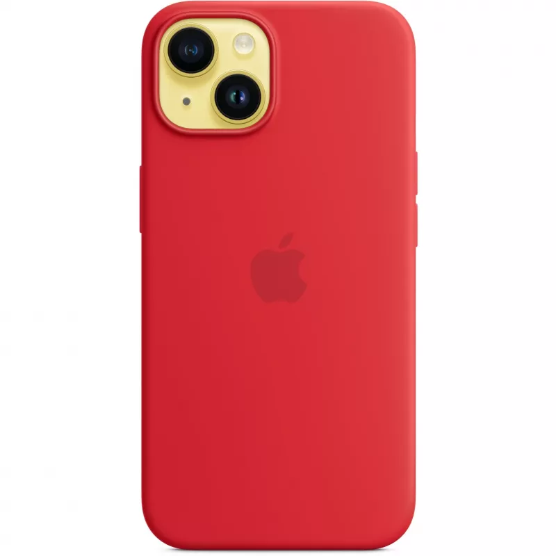 Apple iPhone 14 Silikona Maciņš ar MagSafe, (PRODUCT)RED