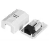 LANBERG OU6-0001-W pieslēguma kārba RJ-45, Cat6, balta