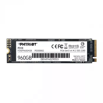 Patriot Memory 960GB M.2 PCI Express 4.0 NVMe P310P960GM28