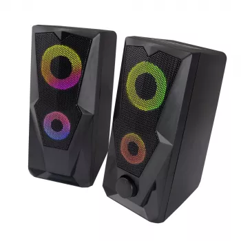 Skaļruņi ESPERANZA BAILA 6 W vadu grīdas skaļruņi, 6 W RMS, 160–20000 Hz, 3 Ω, USB & 3,5 mm, pāris