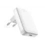 FIXED Slim USB-C Ceļojumu Lādētājs, GaN, PD atbalsts, 30W, Balts