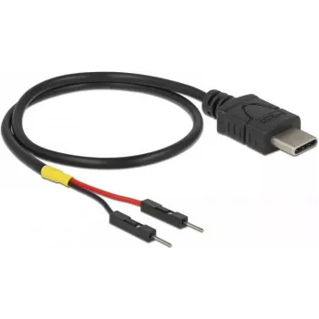 USB kabelis DeLOCK 85420 0.3m USB C Melns