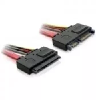 SATA kabelis DeLOCK 84361 0,5m sarkans