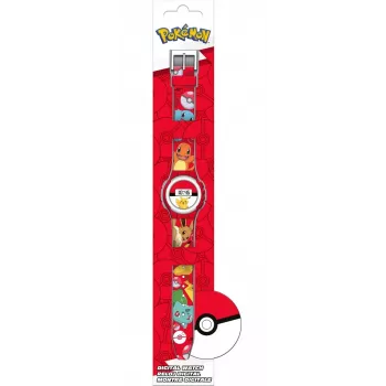 Bērnu rokas pulkstenis Euroswan Pokémon modelis POK4374 — analogais/digitālais pulkstenis