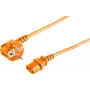Strāvas kabelis Orange S/CONN 09-05187 1.8 m CEE7/7 C13 savienotājs
