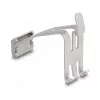 DeLOCK 66477 Keystone turētājs montāžai uz DIN sliedes, 1 ports, ar marķējuma lauku, metāla