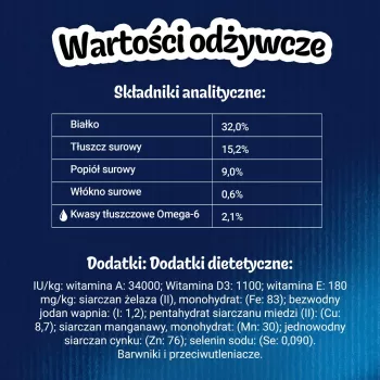 Sausais kaķu gardums Felix Crispies Liellopu gaļa un vistas gaļa 45 g — kraukšķīgs našķis pieaugušiem kaķiem, 31,5% olbaltumvielu, 15,5% tauku