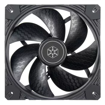 Dzesēšanas ventilators SILVERSTONE SST-SF140B 140mm melns aksiālais PC korpusa ventilators