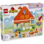 Būvniecības rotaļlieta LEGO Bluey Ģimenes māja ar atmiņas spēli 10459 — 83 gabali, 3 minifigūras, vecums 3+