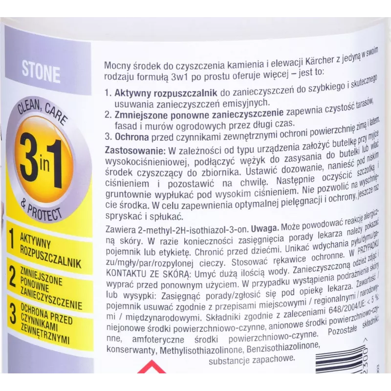 Universālais tīrītājs Karcher 6.295-765.0, 1000 ml, kodīgs