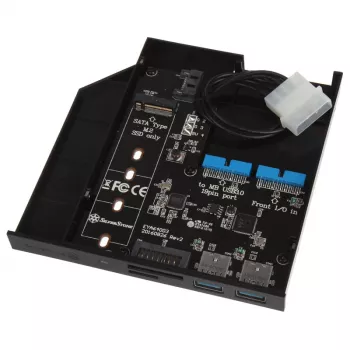 I/O pieslēgvietu panelis Silverstone FPS01