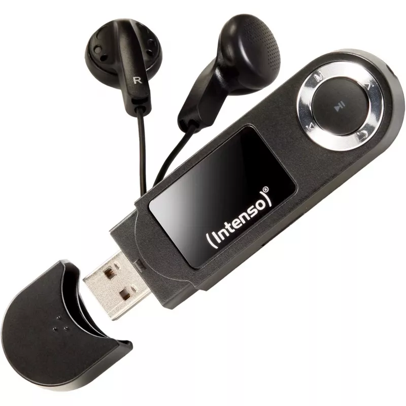 Intenso Music Walker - Digitālais atskaņotājs - 16 GB - Melns