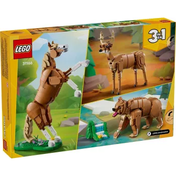 Konstruktors LEGO Creator 3-in-1 Lielisks Zirgs 31166 — 685 gabali, 9+ gadiem, modeļa izmērs 80×240×230 mm