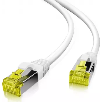 Tīkla kabelis Helos 263821 20m Cat6a S/FTP Balts