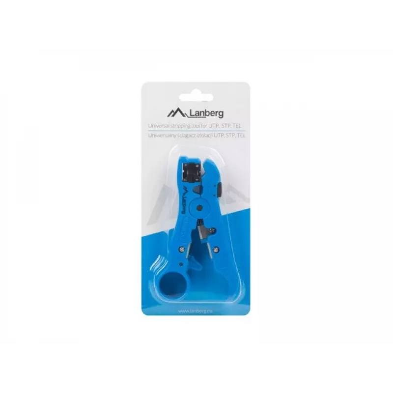 Lanberg NT-0102 kabeļu izolācijas noņemšanas instruments, zils