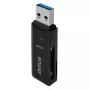 Karšu lasītājs SAVIO AK-64 USB 3.2 Gen 1 Type-A izeja, MicroSD slots, 5000 Mbit/s, melns