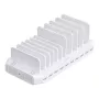 Unitek uzlādes stacija 10X USB 2.4A 60W Balta